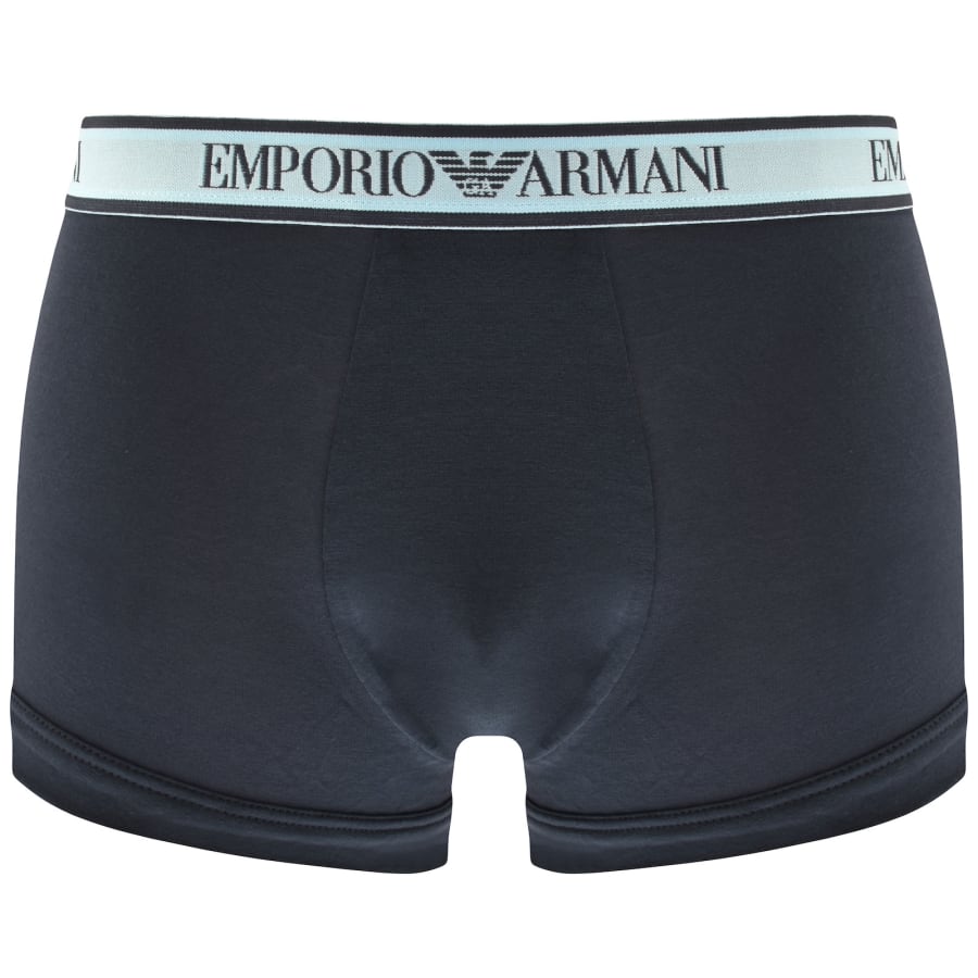 Image number 3 for Emporio Armani Underwear 3 Pack Boxer Trunks