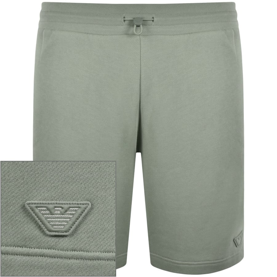 Image number 1 for Emporio Armani Loungewear Shorts Green