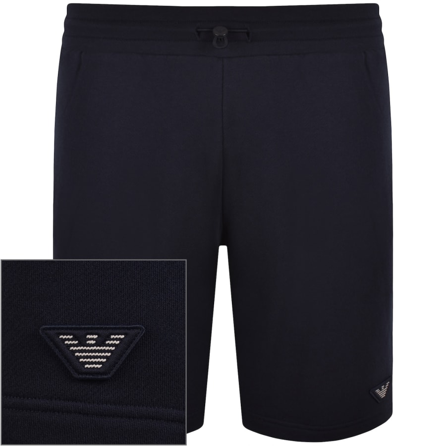 Image number 1 for Emporio Armani Loungewear Shorts Navy