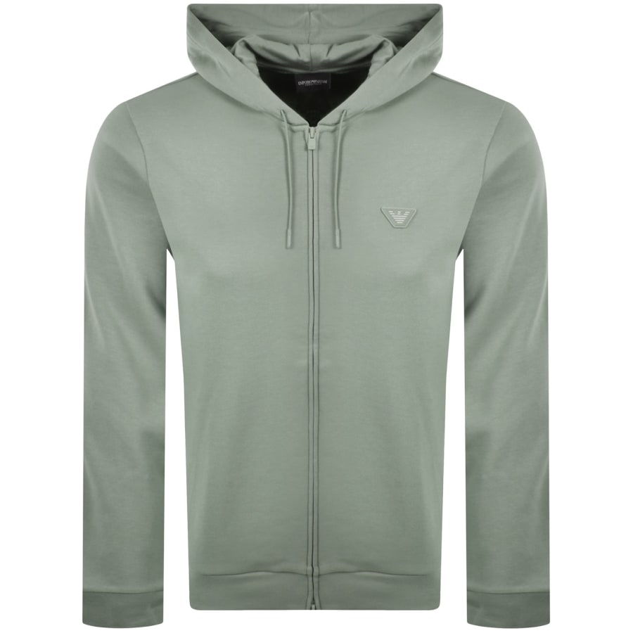 Image number 1 for Emporio Armani Loungewear Hoodie Green