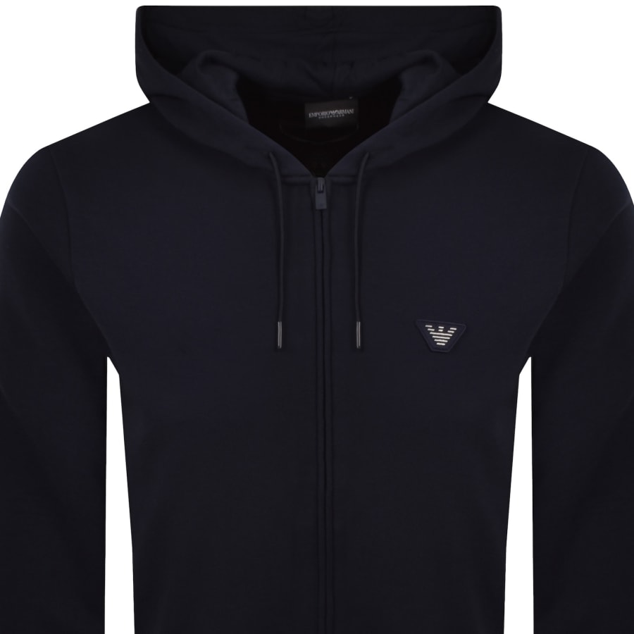 Image number 2 for Emporio Armani Loungewear Hoodie Navy