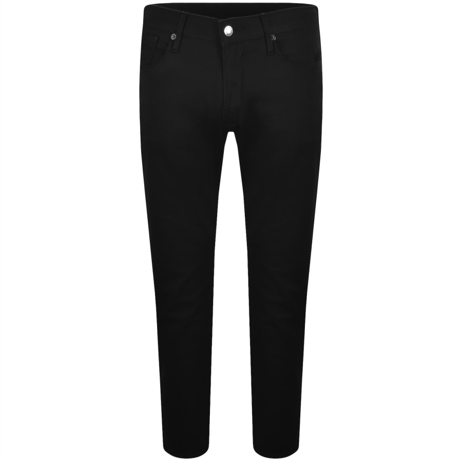 Image number 2 for Emporio Armani J06 Slim Fit Trousers Black