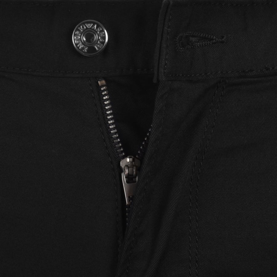 Image number 5 for Emporio Armani J06 Slim Fit Trousers Black
