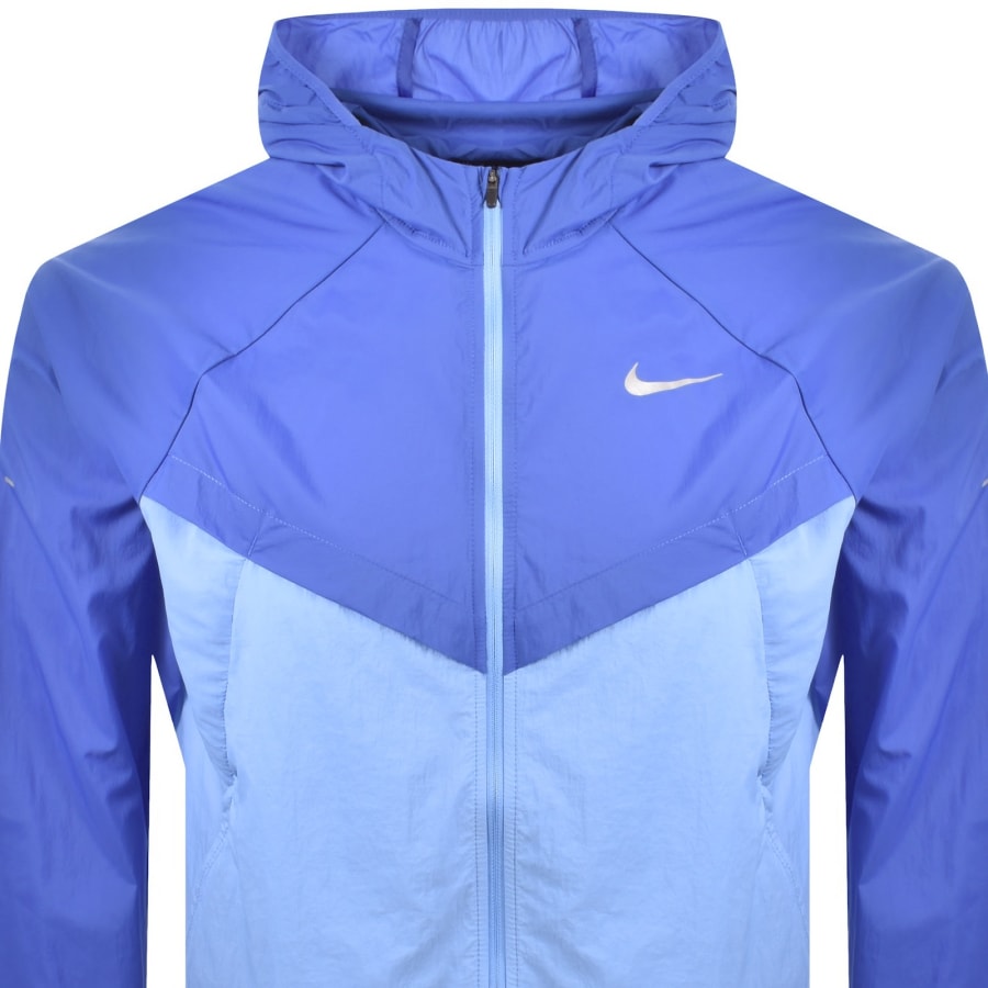 Image number 2 for Nike Running Stride Repel UV Jacket Blue