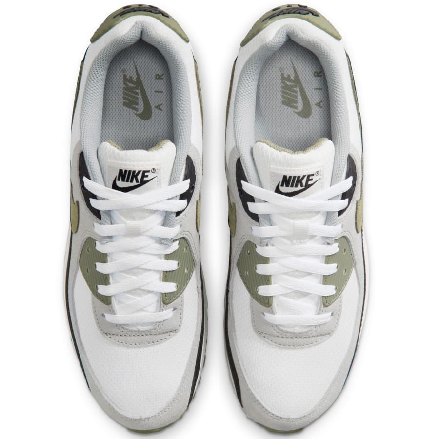 Image number 3 for Nike Air Max 90 Trainers White