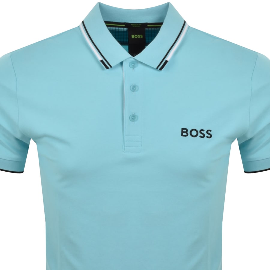 Image number 2 for BOSS Paddy Pro Polo T Shirt Blue
