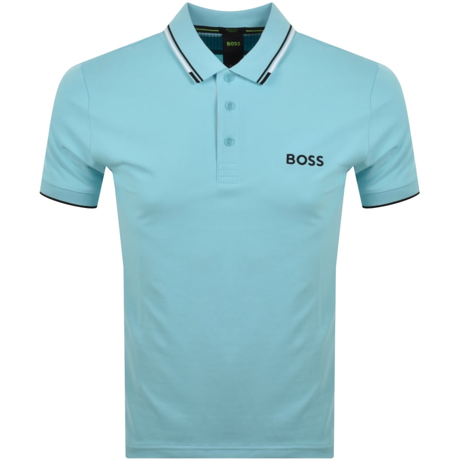 Image number 1 for BOSS Paddy Pro Polo T Shirt Blue