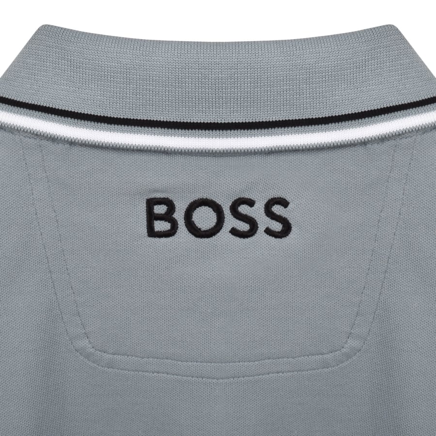 Image number 5 for BOSS Paddy Pro Polo T Shirt Grey