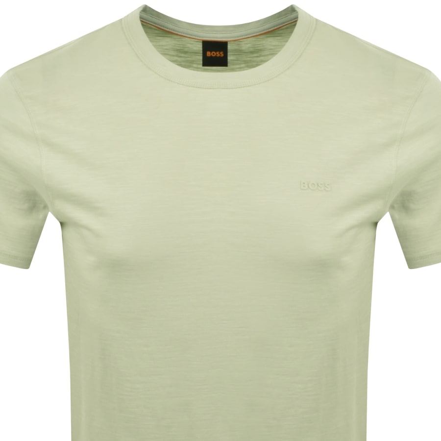 Image number 2 for BOSS Tegood T Shirt Green