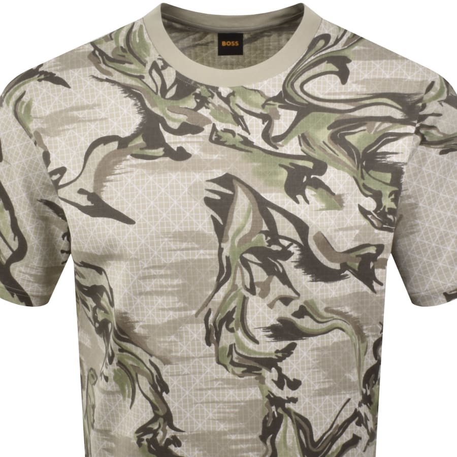 Image number 2 for BOSS Te Barb T Shirt Beige
