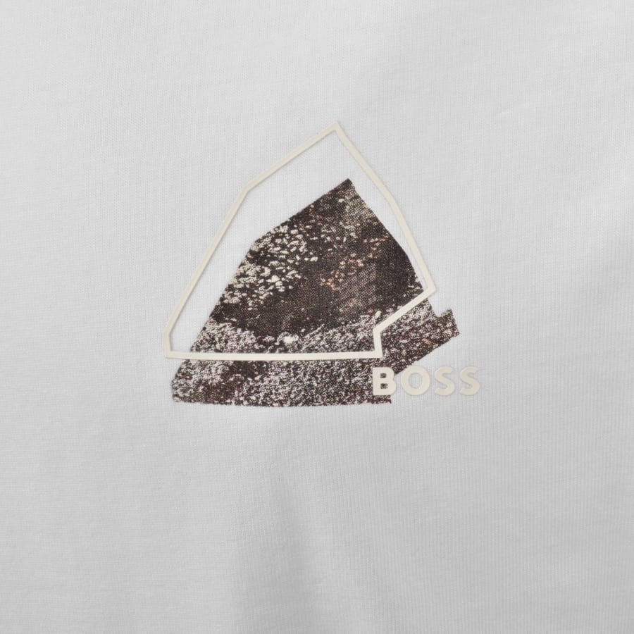 Image number 4 for BOSS Te Frame T Shirt White
