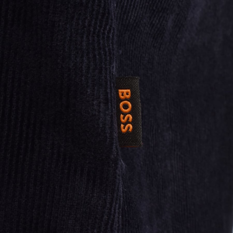 Image number 4 for BOSS Lakith Relaxed Fit Shirt Dark Blue