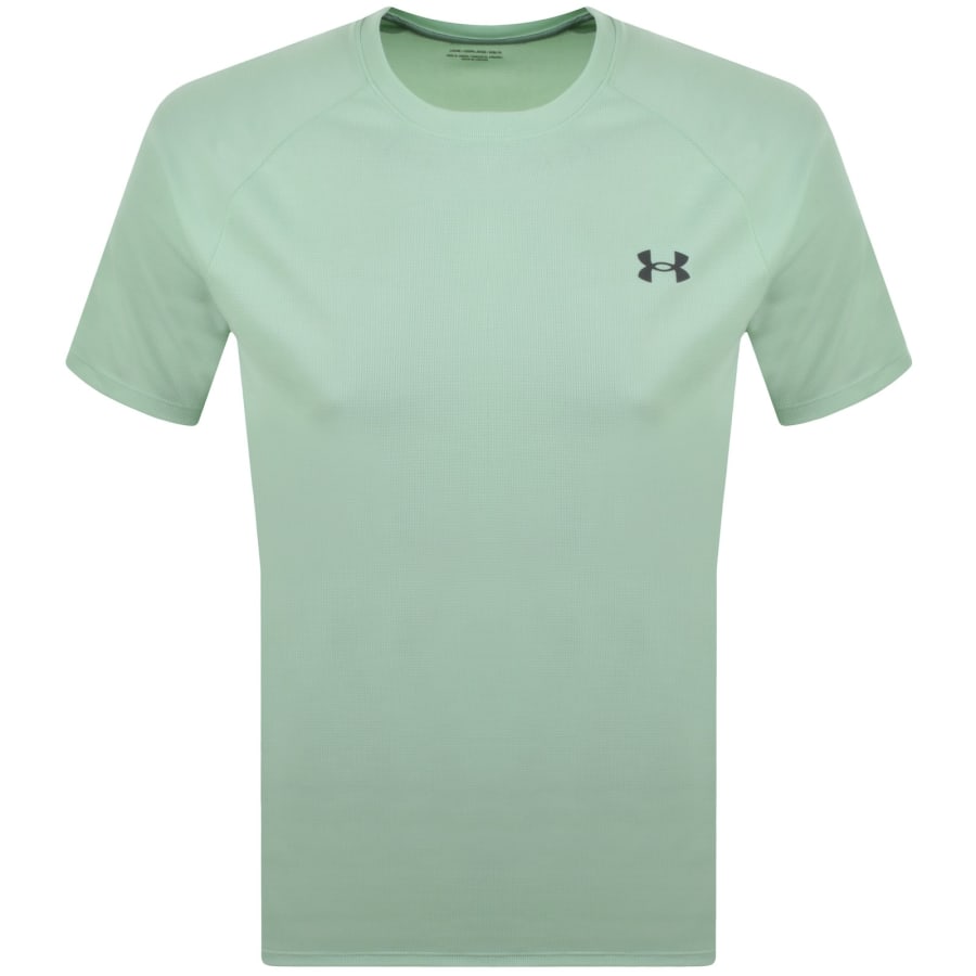 Image number 1 for Under Armour Tech Textured T Shirt Green