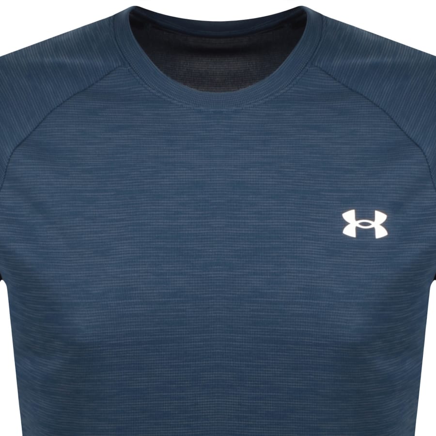 Image number 2 for Under Armour Tech Textured T Shirt Blue