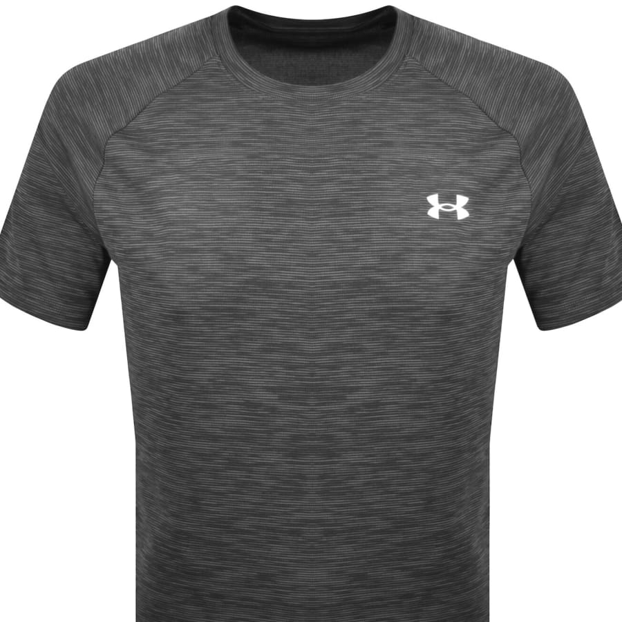 Image number 2 for Under Armour Tech Textured T Shirt Grey