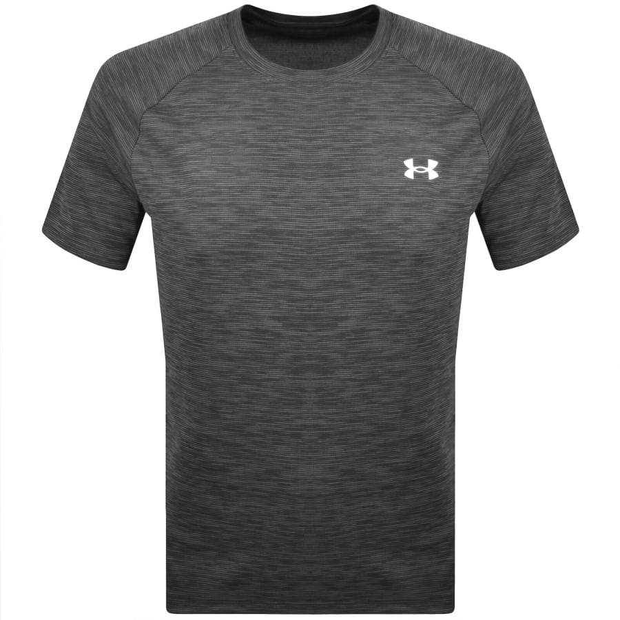 Image number 1 for Under Armour Tech Textured T Shirt Grey