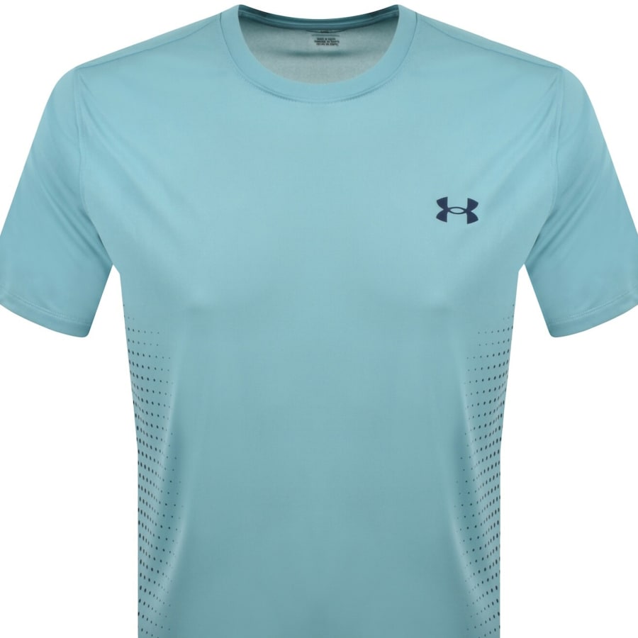 Image number 2 for Under Armour Logo T Shirt Blue