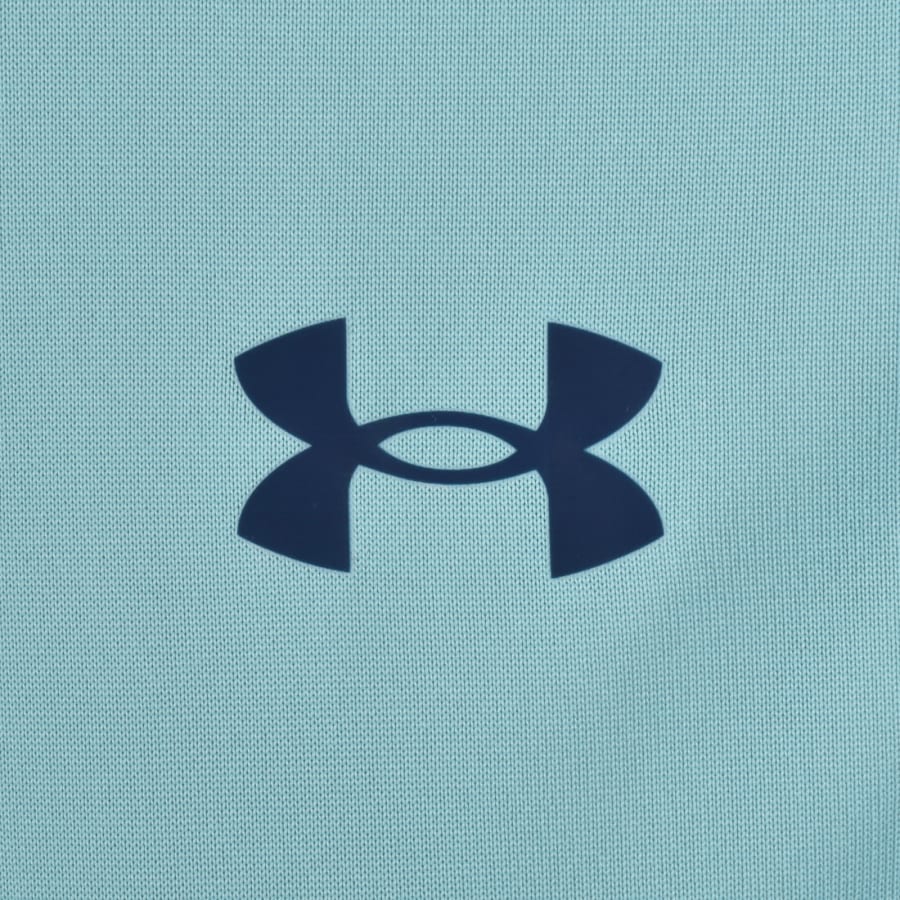 Image number 3 for Under Armour Logo T Shirt Blue