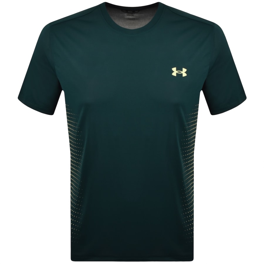 Image number 1 for Under Armour Logo T Shirt Green