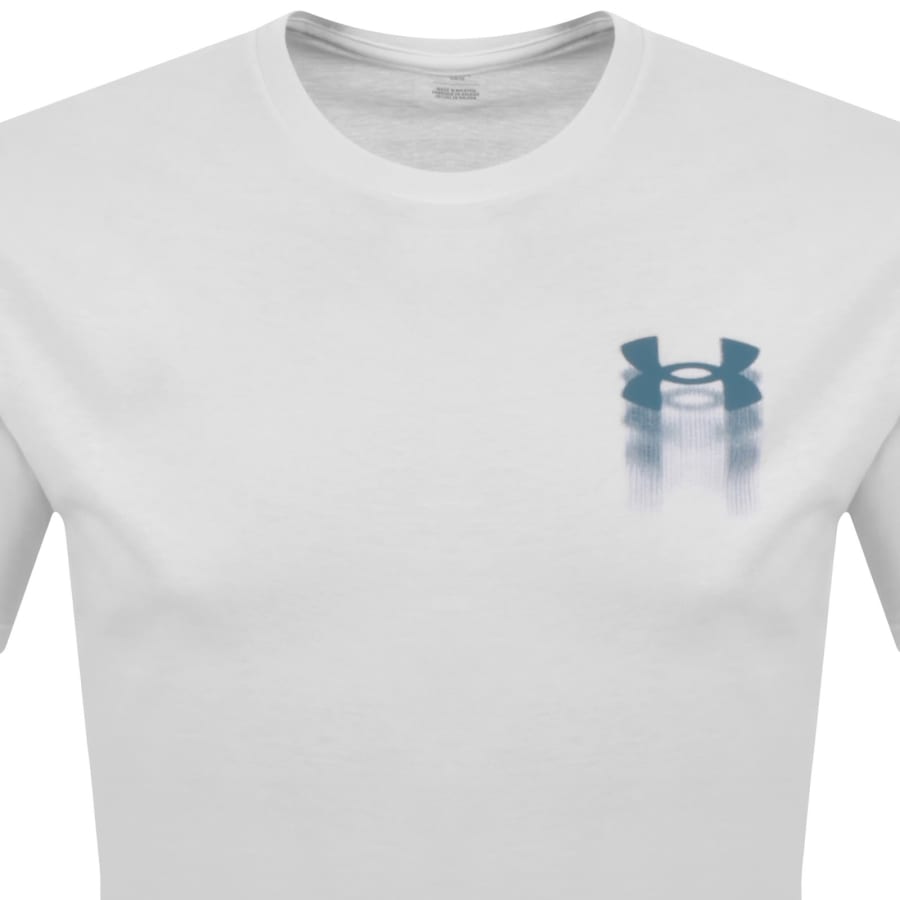 Image number 3 for Under Armour Blur T Shirt White