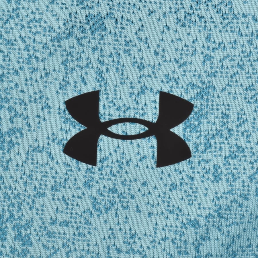 Image number 3 for Under Armour Tech Pixelate T Shirt Blue
