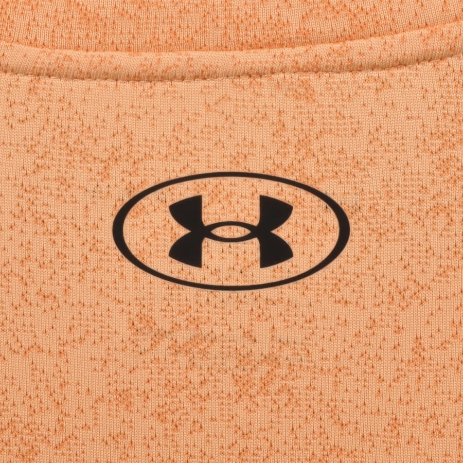 Image number 4 for Under Armour Tech Pixelate T Shirt Orange