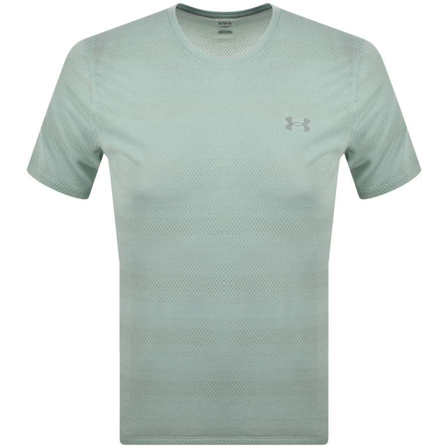 Image number 1 for Under Armour Logo T Shirt Blue
