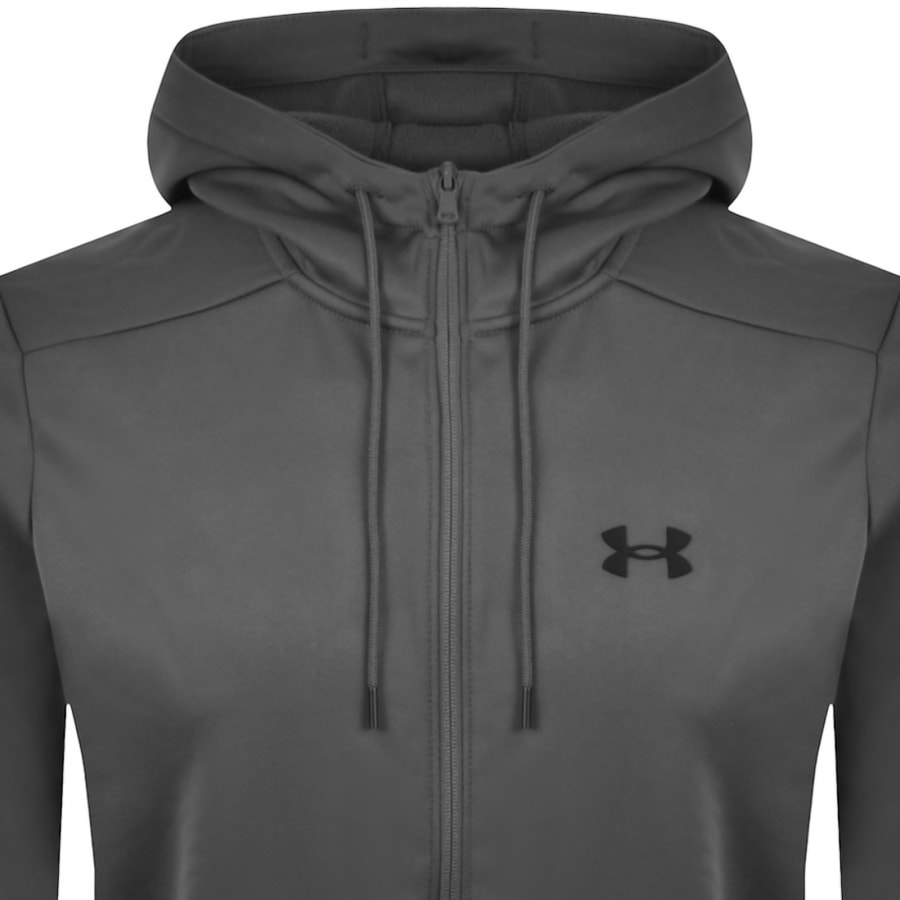 Image number 2 for Under Armour Fleece Hoodie Grey