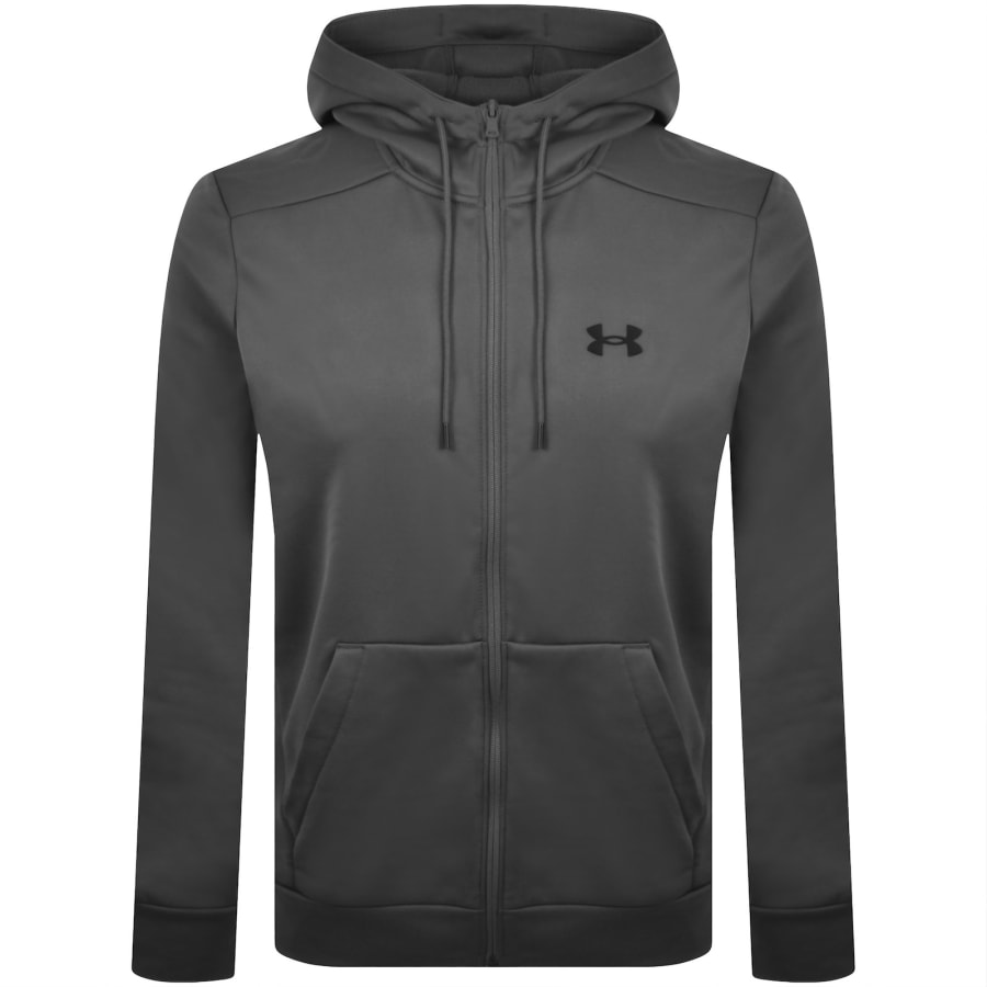 Image number 1 for Under Armour Fleece Hoodie Grey