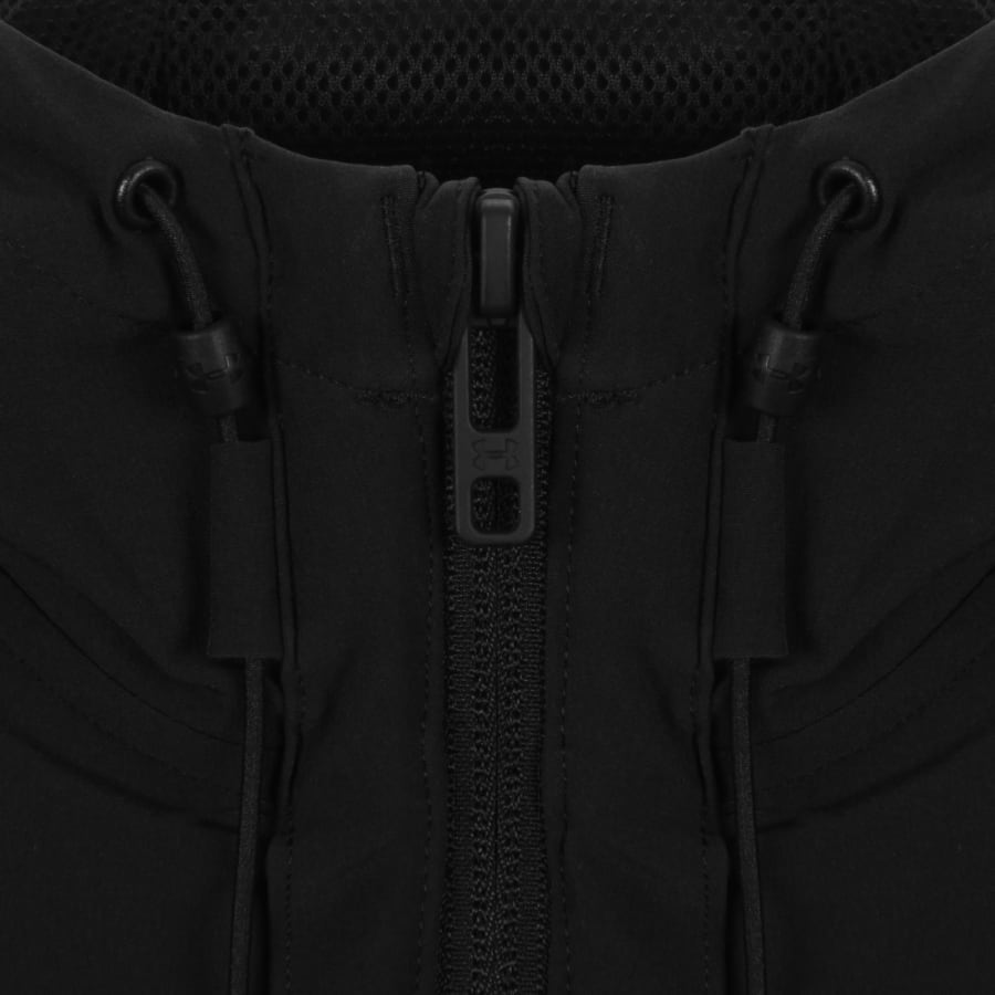 Image number 5 for Under Armour Windbreaker Jacket Black