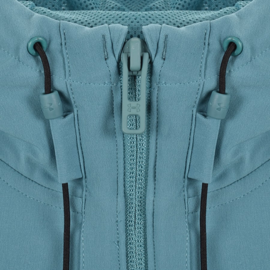 Image number 4 for Under Armour Windbreaker Jacket Blue