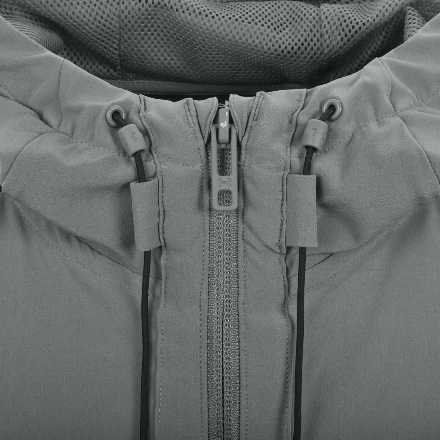 Image number 4 for Under Armour Vibe Windbreaker Jacket Green