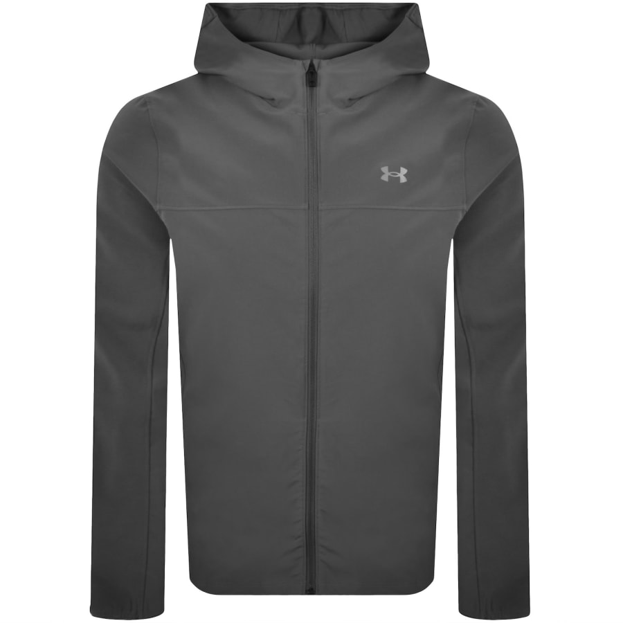 Image number 2 for Under Armour Velociti Pro Storm Jacket Grey