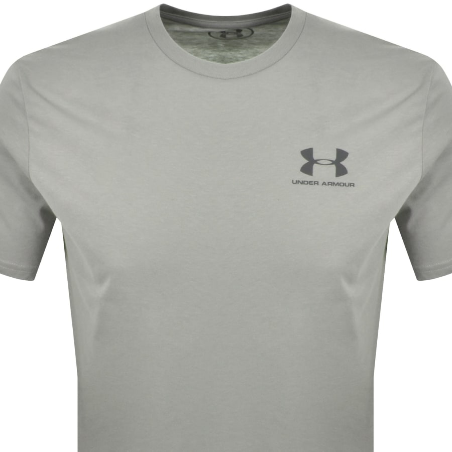 Image number 2 for Under Armour Sport Style T Shirt Grey