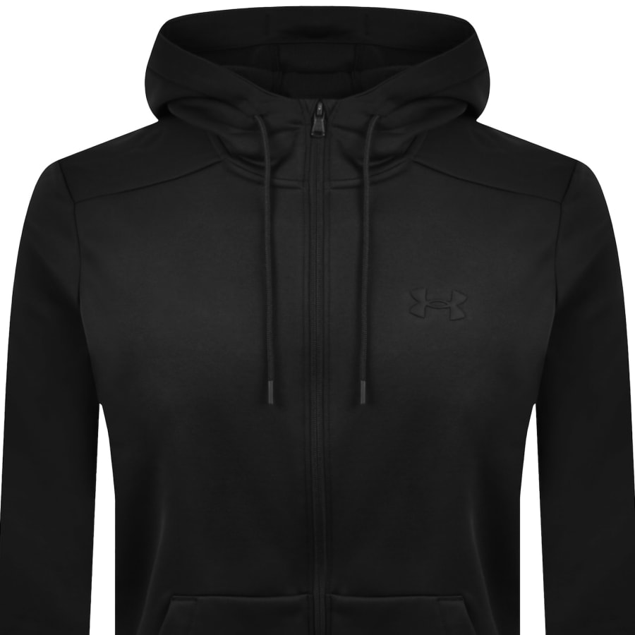 Image number 2 for Under Armour Fleece Hoodie Black