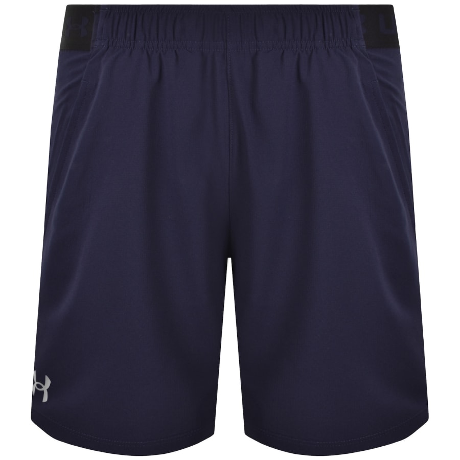 Image number 1 for Under Armour Vanish Fitted Woven Shorts Navy