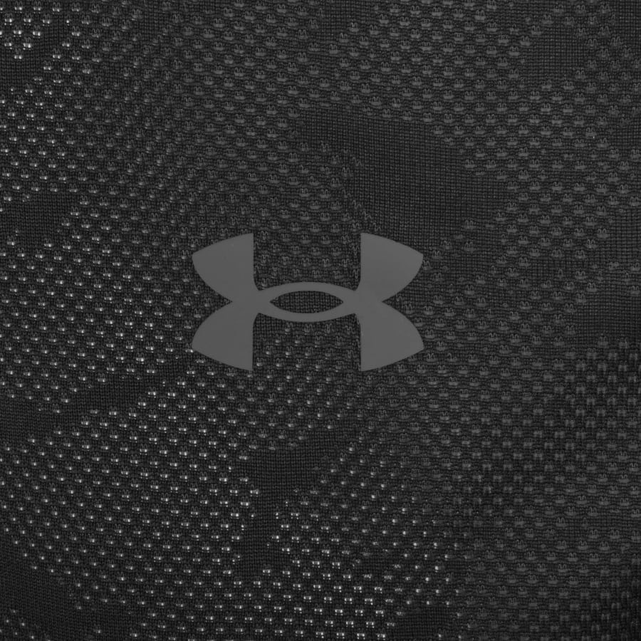 Image number 3 for Under Armour Tech Jacquard T Shirt Black