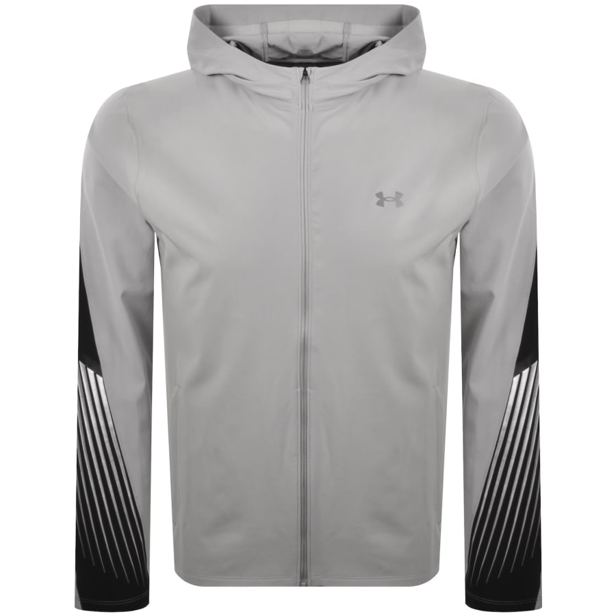 Image number 1 for Under Armour Velociti Storm Jacket Grey
