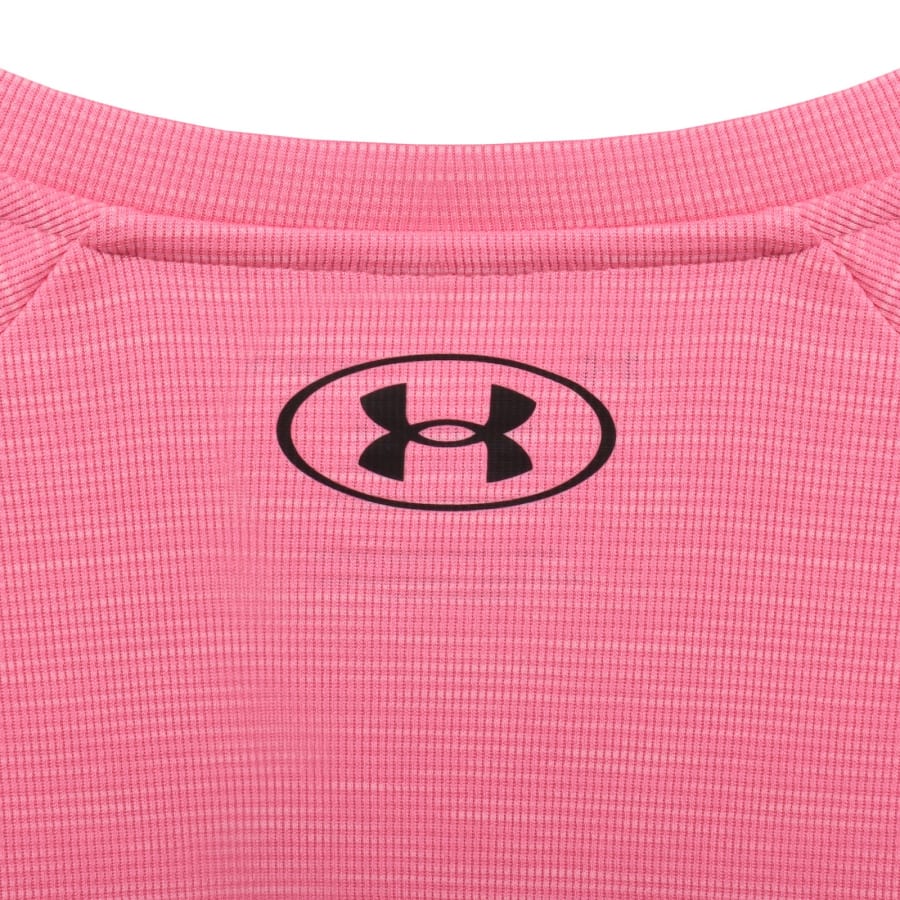 Image number 4 for Under Armour Tech Textured T Shirt Pink