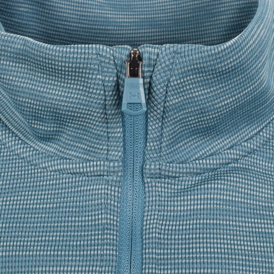 Image number 4 for Under Armour Tech Half Zip Sweatshirt Blue