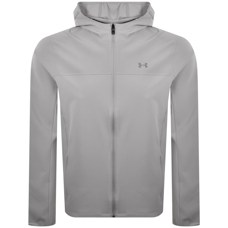 Image number 2 for Under Armour Velociti Pro Storm Jacket Grey