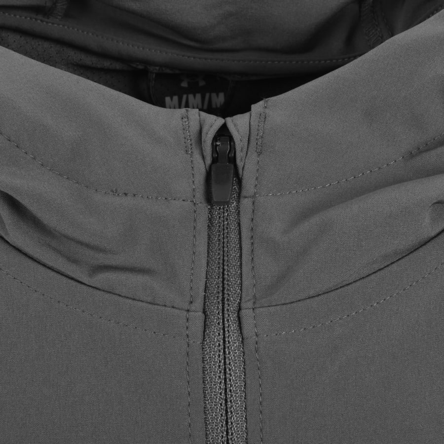 Image number 4 for Under Armour Velociti Storm Jacket Grey