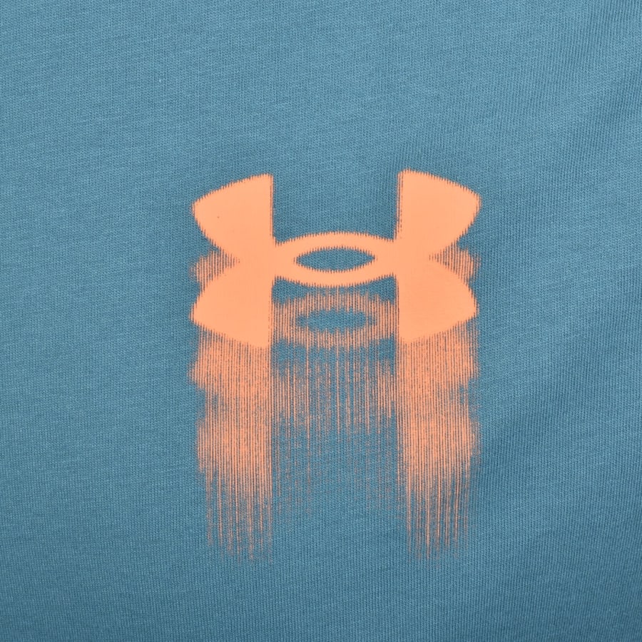 Image number 4 for Under Armour Blur T Shirt Blue