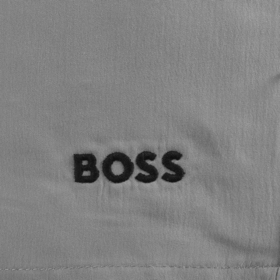 Image number 5 for BOSS Cargo Swim Shorts Grey
