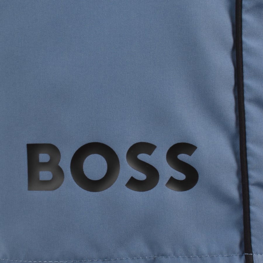 Image number 4 for BOSS Starfish Swim Shorts Blue