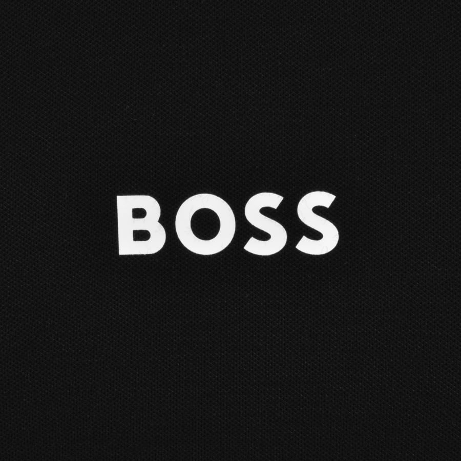 Image number 4 for BOSS Pique Short Set Black