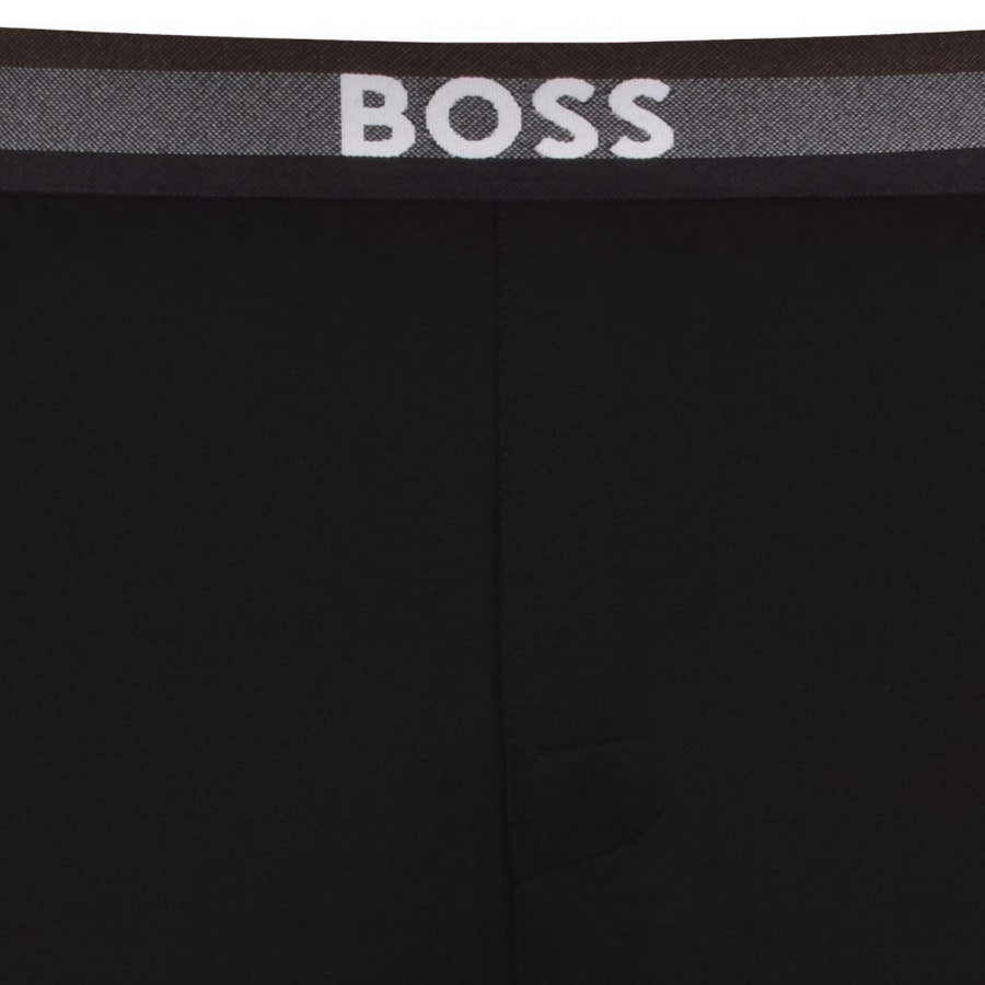 Image number 5 for BOSS Pique Short Set Black
