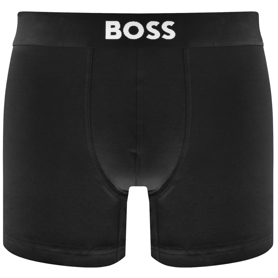 Image number 2 for BOSS Underwear 3 Pack Boxer Briefs Black