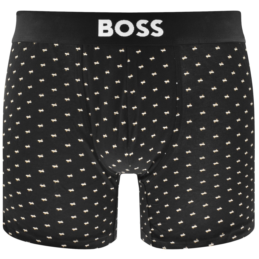Image number 4 for BOSS Underwear 3 Pack Boxer Briefs Black