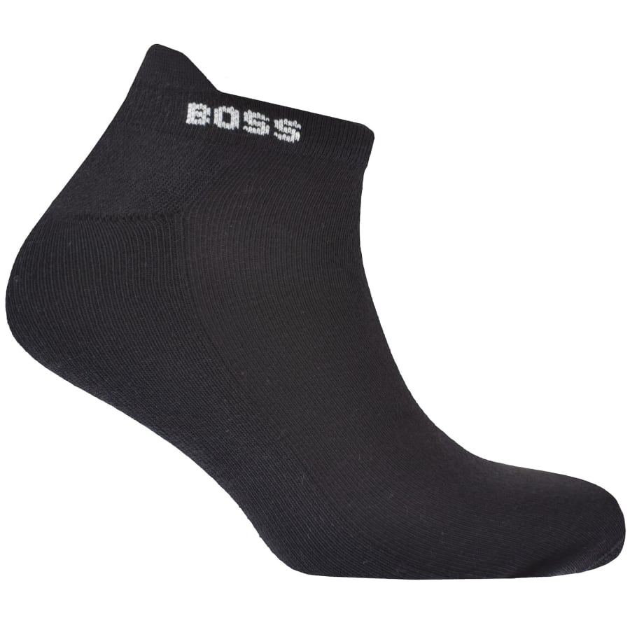 Image number 4 for BOSS 3 Pack Ankle Socks Blue